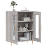 Sideboard Grey Sonoma 69.5x34x90 cm Engineered Wood 827778