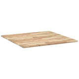 Table Top Square 90x90x2 cm Solid Wood Acacia 4008711