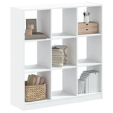 Bookcase White 102x32x108 cm Engineered Wood 3307837