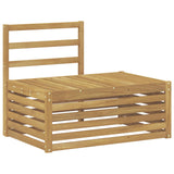 Outdoor Sofa Set White 91 x 63 x 73 cm Solid Acacia Wood 901508