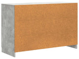 Sideboard Concrete Grey 89 x 34.5 x 77 cm Engineered Wood 895798