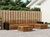 Outdoor Sofa Set 6 pcs Natural 3384270