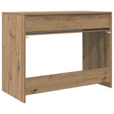 Desk with Drawer Artisan Oak 100 x 50 x 78 cm Engineered Wood 888946
