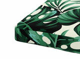4-Piece Seat Cushions SOEST 4 pcs 100% Polyester Leaf Pattern 944980