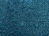 Rug OVIEDO Short Pile Turquoise 240x240 cm 375606