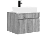 Wall-mounted Sink Vanity Grey Sonoma 49 x 41 x 63 cm 890588
