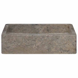 Sink Grey 40x40x10 cm Marble 149170