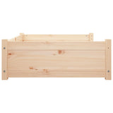 Dog Bed 95.5x65.5x28 cm Solid Pine Wood 821457