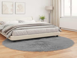 Faux Sheepskin Rug TAFALLA Grey 160 cm Polyester 42021538