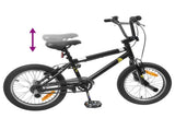 BMX Bike 20 Inches for over 9 Years Old Black 42009704