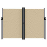 ZNTS Retractable Side Awning Beige 180x1000 cm 4004750