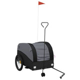 Bike Trailer Black 45 kg Iron 94157