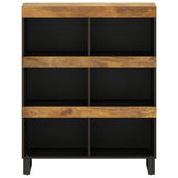 Side Cabinet 85x33x107 cm Solid Wood Mango 352904