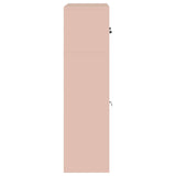 Storage Cabinet 2 pcs Pink 60 x 40 x 145 cm Steel Lockable 3438694
