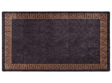 Rug Washable Black and Gold 400x300 cm 136629