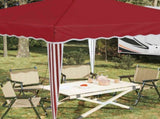 Pop-up Party Tent 288 x 288 x 245 cm Burgundy Oxford Fabric 42019752