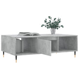 Coffee Table Concrete Grey 104x60x35 cm Engineered Wood 827080