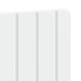 Wall-Mounted Headboard ZWOLLE High Gloss White Engineered Wood 896539