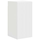 TV Wall Cabinet Set Wall-mounted 4 pcs White Engineered Wood 3408907