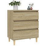 ZNTS Sideboard Sonoma Oak 60x35x70 cm Engineered Wood 823043