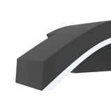 Outdoor LED Wall Lights 2pcs Black Die-cast Aluminium 4006277