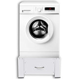 Pedestal for Washing Machine White with Drawer 275393