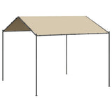 Canopy Tent Beige 3x3 m Steel and Fabric 362451