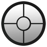 Mirror Black 60x4 cm Iron Round for Indoor Use 3093530