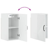 Bathroom Wall Cabinet HAARLEM High Gloss White 30 x 31 x 59 cm 896809