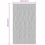 Macrame Curtain 140x240 cm Cotton 133908