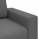 Sofa Dark Grey 100 x 77 x 82 cm Fabric 4105208