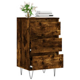 Sideboard Smoked Oak 40x35x70 cm Engineered Wood 831097