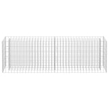 Gabion Raised Bed Galvanised Steel 180x30x60 cm 145634