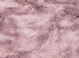 Shaggy Rug High Pile NAVARRA Dusty Pink 160x160 cm Polyester 4102913