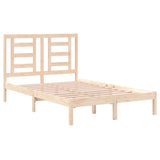 Bed Frame without Mattress 120x190 cm Small Double Solid Wood 3104318