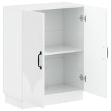 Bathroom Storage Cainet HOORN High Gloss White 897279