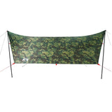 Camping Tarp Camouflage 462x306x211 cm Waterproof 4009611