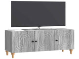 TV Cabinet Grey Sonoma 99 x 34.5 x 50 cm Engineered Wood 894261