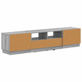 5 Piece LED TV Cabinet Grey Sonoma Engineered Wood 3416848