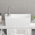 Sink Basin Faucet Ceramic Square 242570