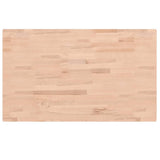 Basin Shelf Wall Mounted Steel and Solid Wood Beech 3302523