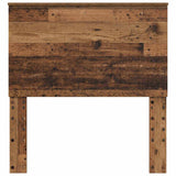Headboard with Headboard Old Wood 90 cm Engineered wood 887811