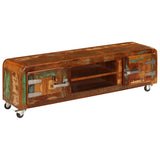 TV Cabinet 120x30x36 cm Solid Reclaimed Wood 247512