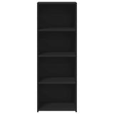 Highboard Black 45x41x124 cm Engineered Wood 846391