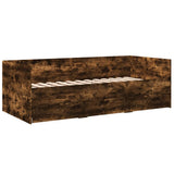 Daybed Smoked Oak Engineered Wood Double 3280815