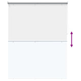 Outdoor Roller Blind UV Protection White 165 x 230 cm 42041246