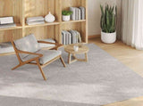 Area Rugs Square LUGO Cream 200 x 200 cm Polyester 42022682