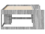 Kids'Bed Frame with Storage Grey Sonoma 80 x 160 cm 3422624