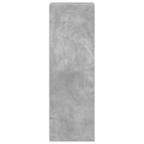 Highboard Concrete Grey 45x41x124 cm Engineered Wood 846393