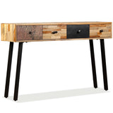 Console Table Solid Reclaimed Teak 120x30x76 cm 245403